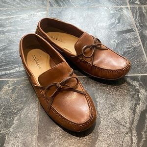 Cold Haan brown tan loafers
